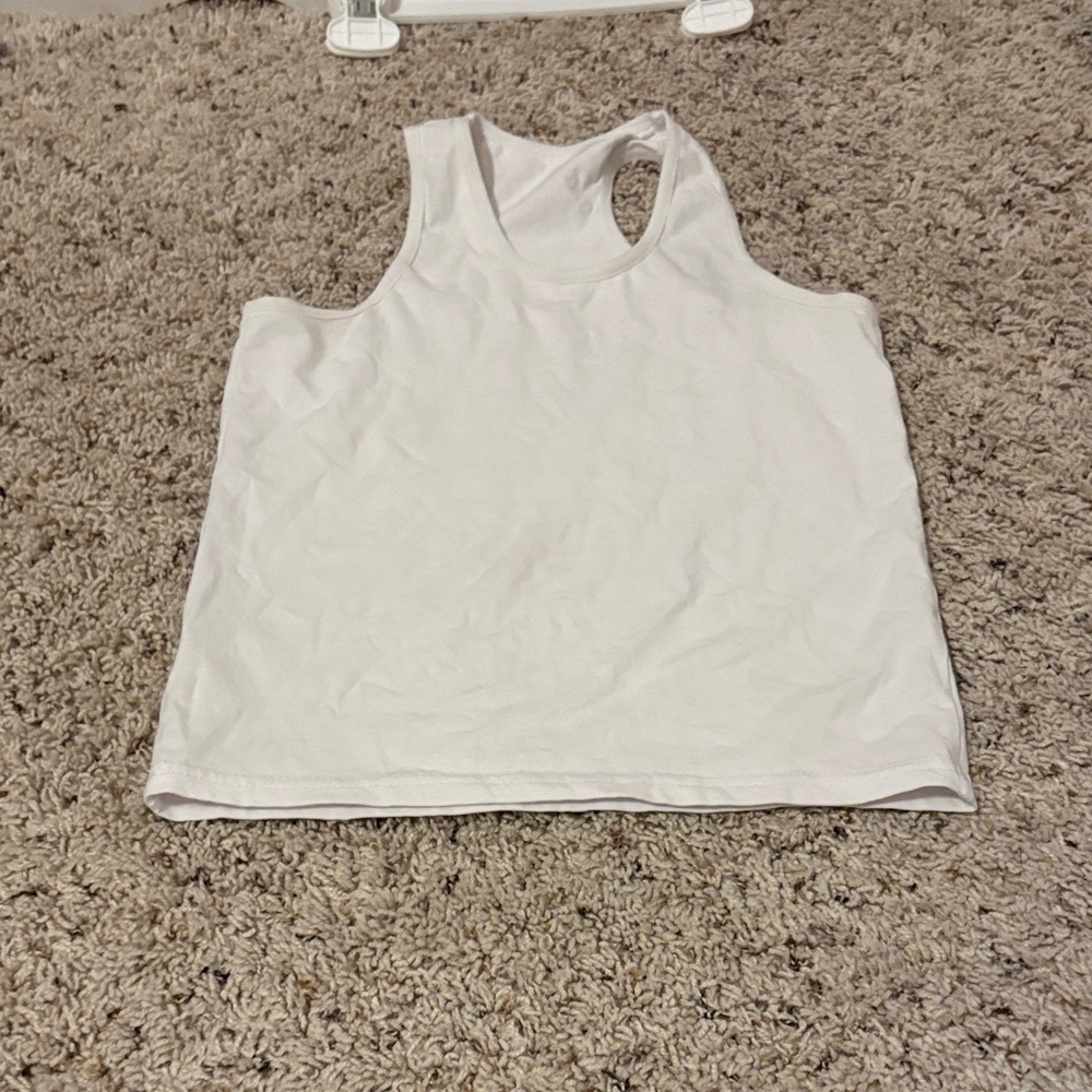 Amazon Kids White Tank Top